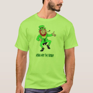 CAMISETA BEIJE-ME, SOU IRLANDÊS