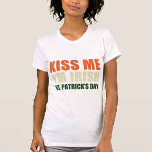 Camiseta Beije-me, sou irlandês