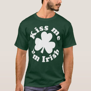 Camiseta Beije-me, sou irlandês