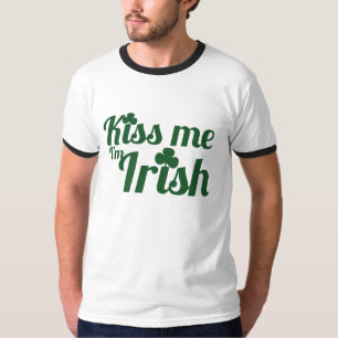 Camiseta Beije-me, sou irlandês
