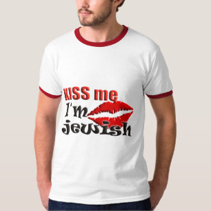 Camiseta Beije-me Sou Judeu