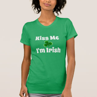 Camiseta Beije-me, sou o Dia do Santo Padre Irlandês