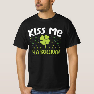 Camiseta Beije-me Sou Sullivan - Sobrenome Sullivan