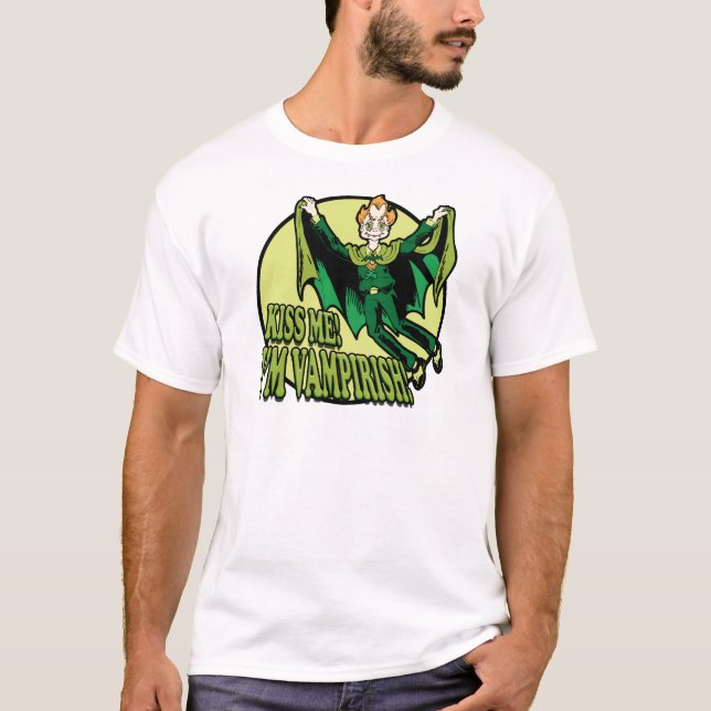 Camiseta Beije-Me! Sou Vampiro! (Frente)