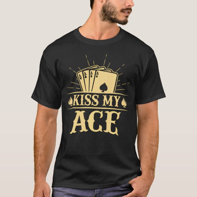 Camiseta Beije Meu Ás (Frente)