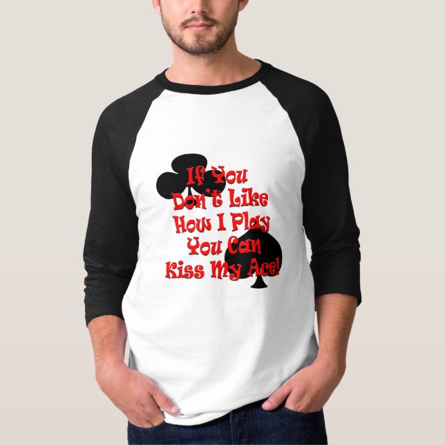 Camiseta Beije meu ás! (Frente)