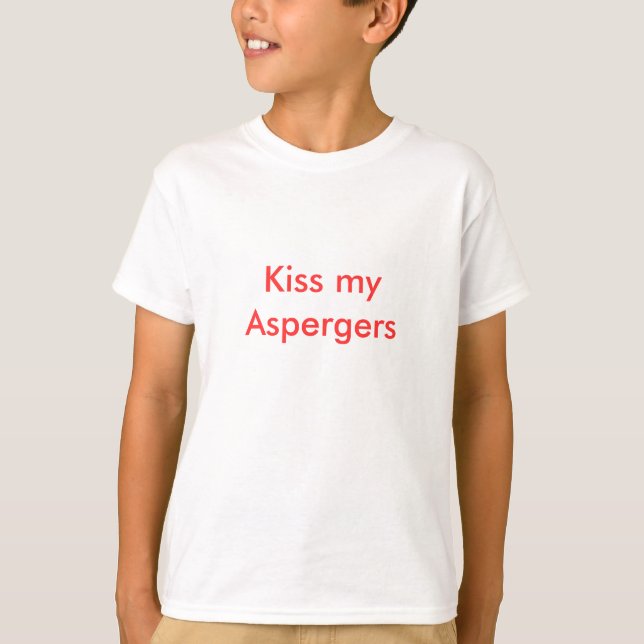 Camiseta Beije meu Aspergers (Frente)
