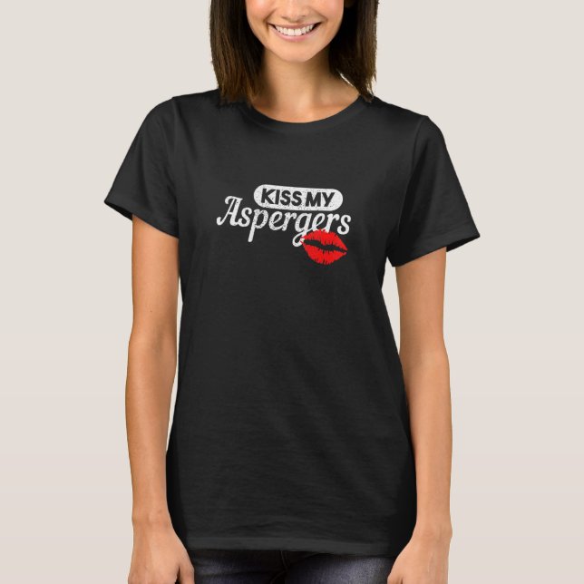 Camiseta Beije Meu Autismo Asperger (Frente)