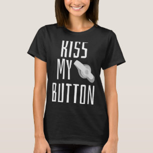 Camiseta Beije Meu Botão Alimentando Tubie de Sensibilizaçã