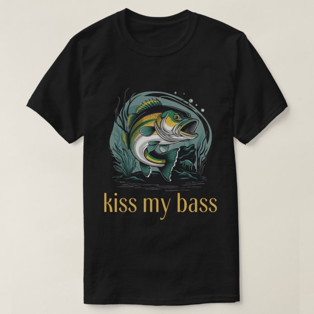 Camiseta Beije Meu Contrabaixo (Frente do Design)