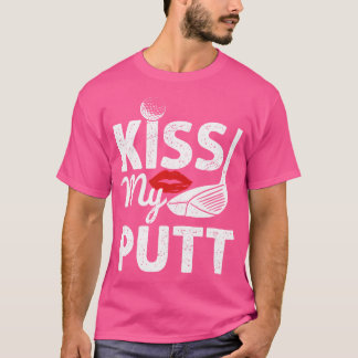 Camiseta Beije Meu Jogador De Golfe Do Golfe Swing Esporte