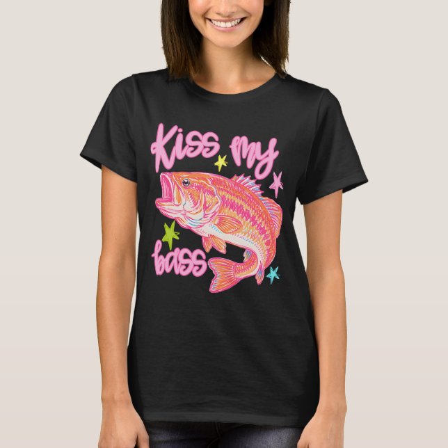 Camiseta Beije Meu Peixe-Bass (Frente)