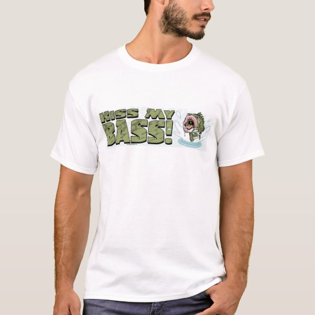 Camiseta Beije minha engrenagem grande baixa dos peixes da (Frente)