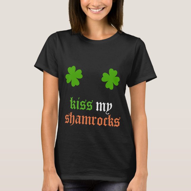 Camiseta Beije minha Rua de pântanos. (Frente)