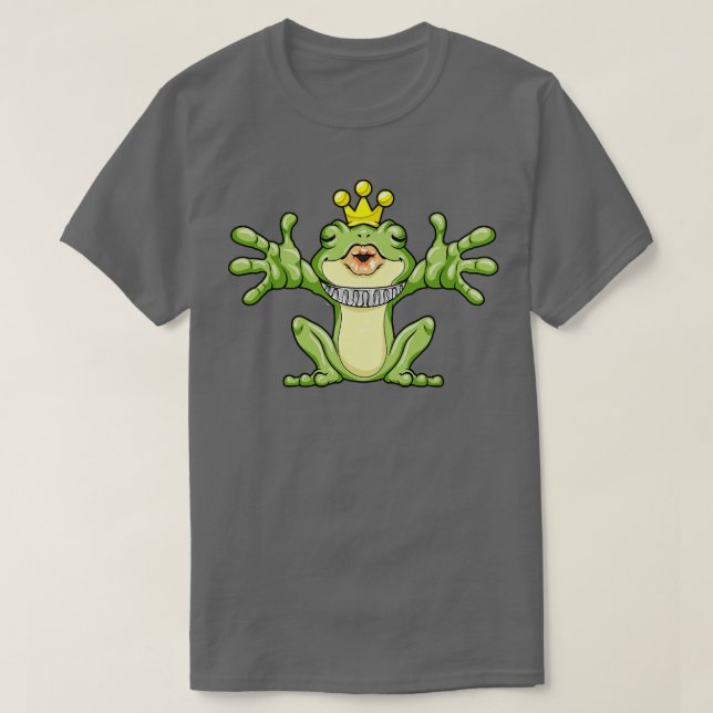 Camiseta Beije o belo rei sapo (Frente do Design)