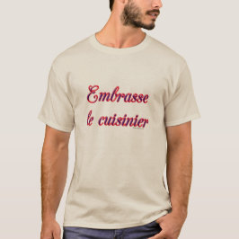 Camiseta Beije O Cozinheiro, Francês