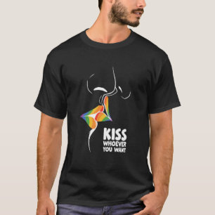 Camiseta Beije Quem Quiser A Diversidade Pansexual Lésbica