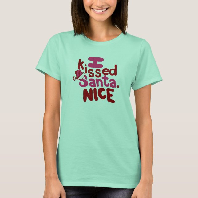 Camiseta beijei papais noeis. (Frente)