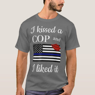 Camiseta Beijei Um Policial E Gostei Da Esposa De Polícia F