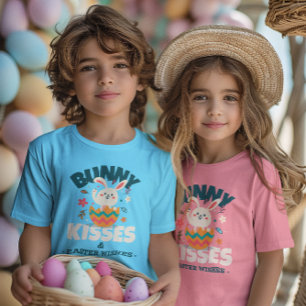 CAMISETA BEIJINHOS DE COELHO & DESEJOS DE PÁSCOA PÁSCOA