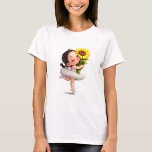 Camiseta Beijo de Girassol Ballet