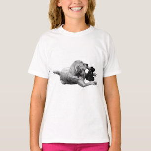 Camiseta Beijo de Push - Contraste Negrito