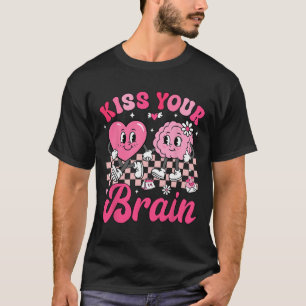 Camiseta Beijo de Valentim no Cérebro Aluno Professor Menin