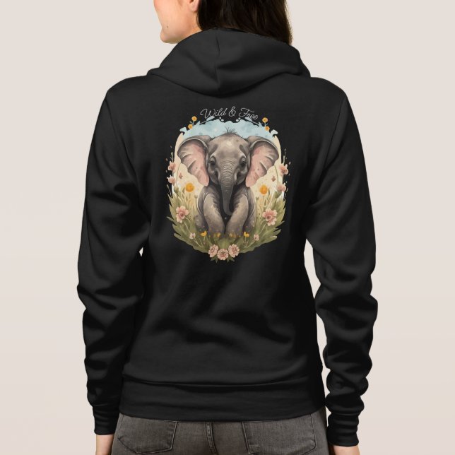 Camiseta Beijo-Elefante Cachorro Febre (Verso)