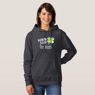 Camiseta Beijo Engraçado Eu Sou Irlandês Dia de São Patríci