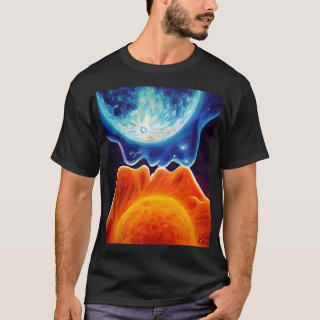 Camiseta Beijo Sol e Lua (Frente)