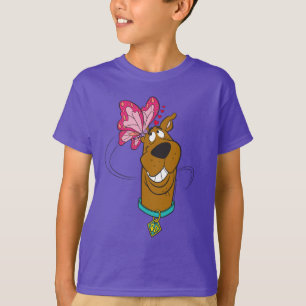 Camiseta Beijos da borboleta de Scooby-Doo