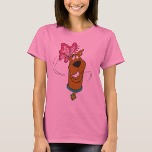 Camiseta Beijos da borboleta de Scooby-Doo