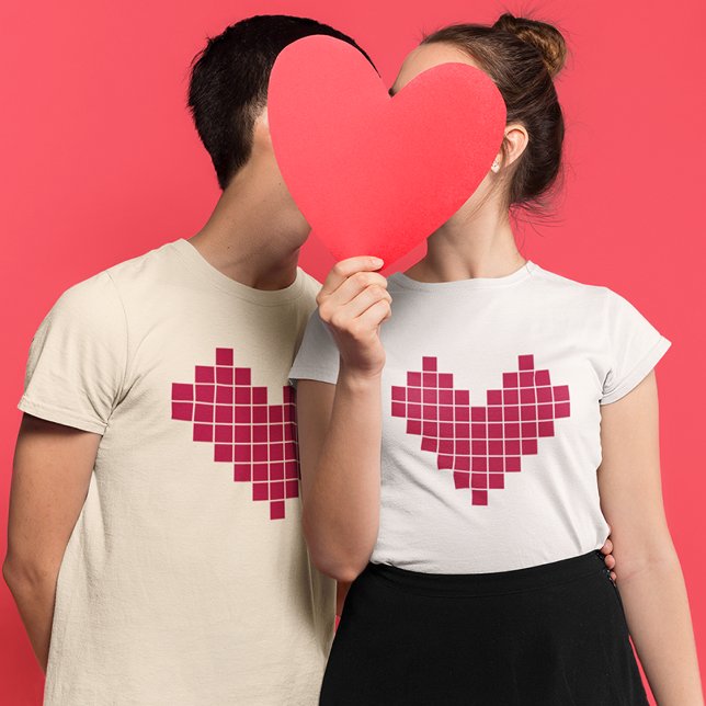 Camiseta Beijos de amor (Criador carregado)