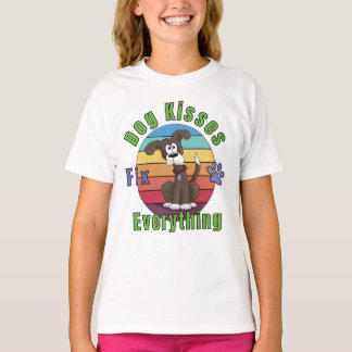 Camiseta Beijos de Cachorro Corrigem Tudo
