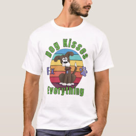 Camiseta Beijos de Cachorro Corrigem Tudo