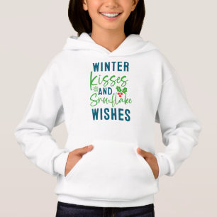 Camiseta Beijos De Inverno E Desejos De Floco De Neve-51963