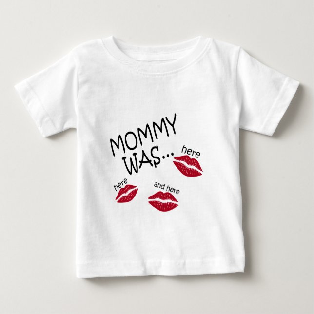 Camiseta Beijos de mamãe (Frente)