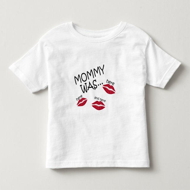 Camiseta Beijos de mamãe (Frente)
