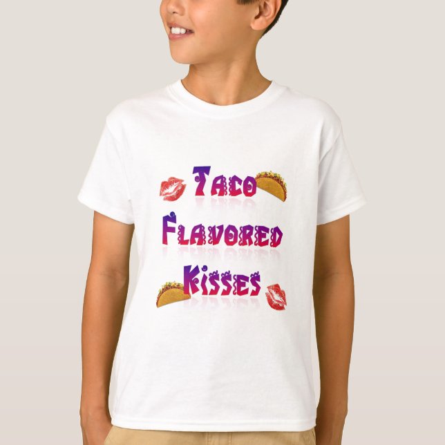 Camiseta Beijos Flavored Taco (Frente)