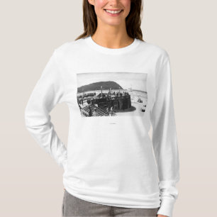 Camiseta Beira-mar, rotação de Oregon e cabeça de Tillam