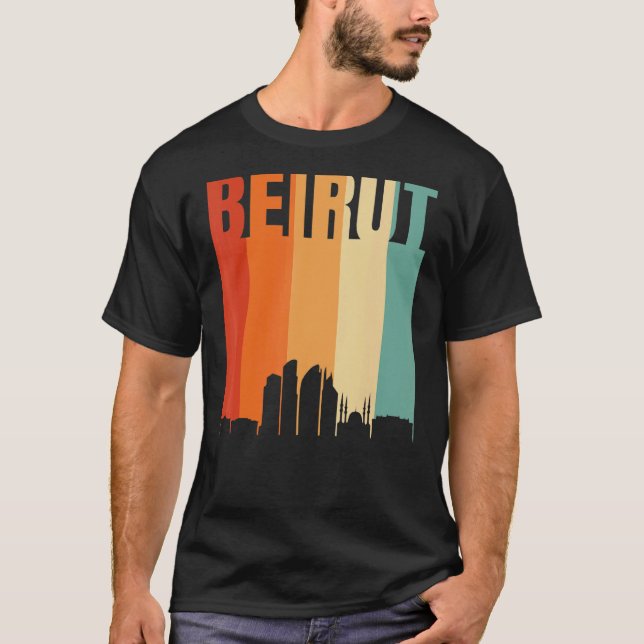 Camiseta Beirut Skyline (Frente)