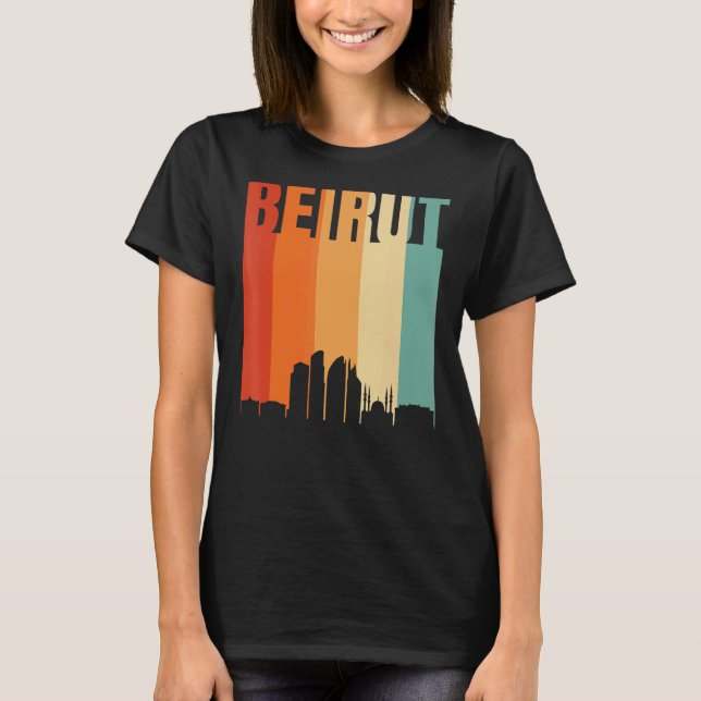 Camiseta Beirut Skyline (Frente)