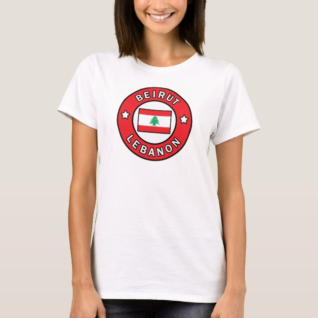 Camiseta Beirute Líbano (Frente)