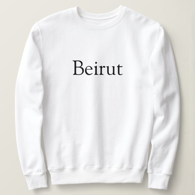 Camiseta Beirute Líbano (Frente do Design)