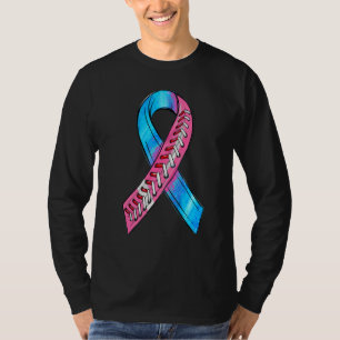 Camiseta Béisbol do Mês de Conscientização sobre SIDS com L