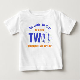 Camiseta Beisebol All-Star de 2º Aniversário