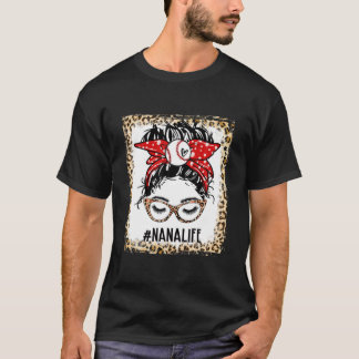 Camiseta Beisebol Branqueado Nana Messy Jogo Mães