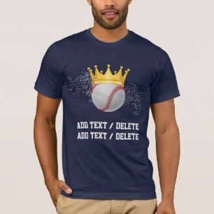 Camiseta Beisebol Com Coroa
