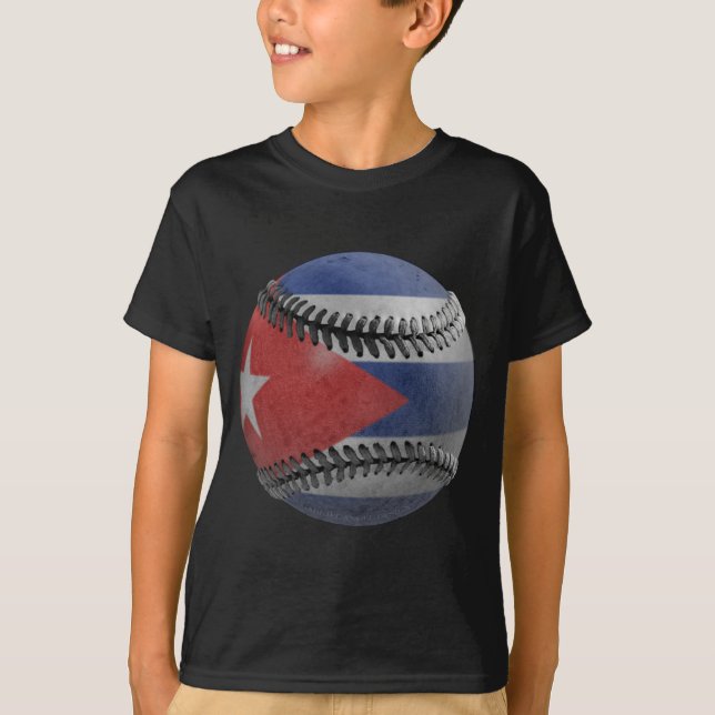 Camiseta Beisebol cubano (Frente)
