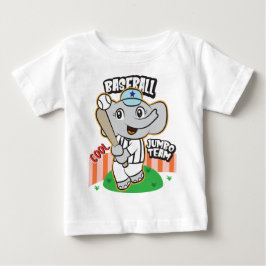 Camiseta Beisebol de elefante 
